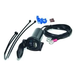Motoraccessoires Batt.kabel USB On/Off Zek USB7
